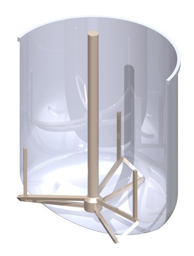 Agitatoare, Agitatoare pentru cuve standard