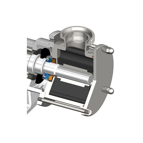 Pompe cu surub, Pompă cu rotor flexibil RF