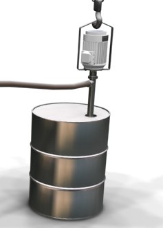 Pompe cu surub, Pompă cu șurub elicoidal excentric KIBER KVB-25